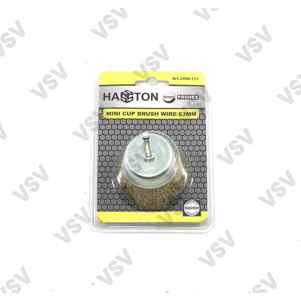 Hasston Sikat Kawat Gagang 63mm 3450-111 Mata bor sikat kawat HASSTON