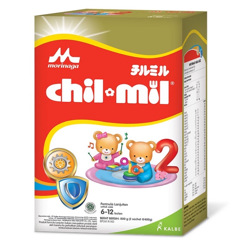 

Morinaga Chil-Mil Gold 2 800gr (6-12 Bulan)