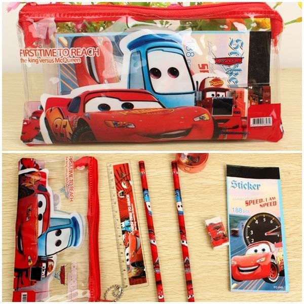 

FASHION VAGANZA - SKSFT06 Alat Tulis Anak Set 5in1 Lucu