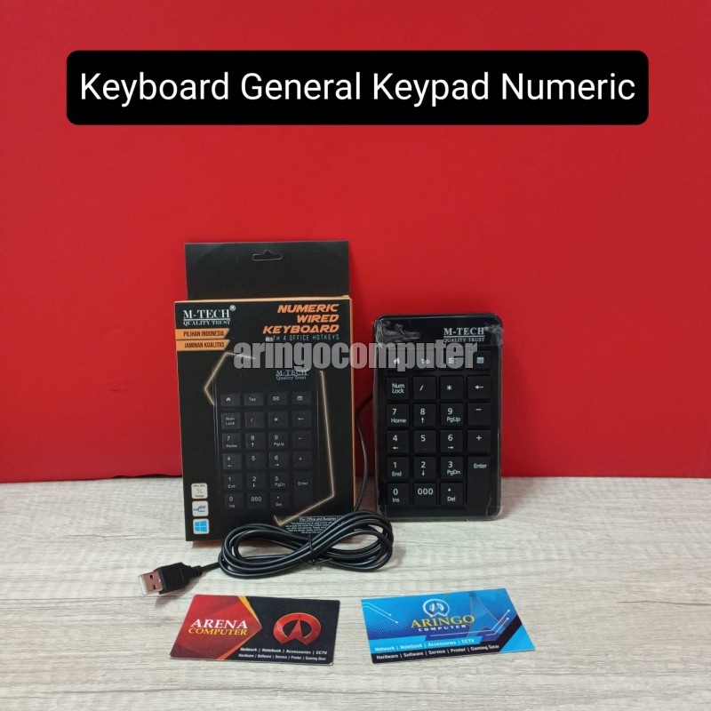 Keyboard General Keypad Numeric