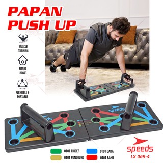 SPEEDS Push Up Board Push Up Stand Alat Bantu Push Up Alat Olahraga Fitness 069-4
