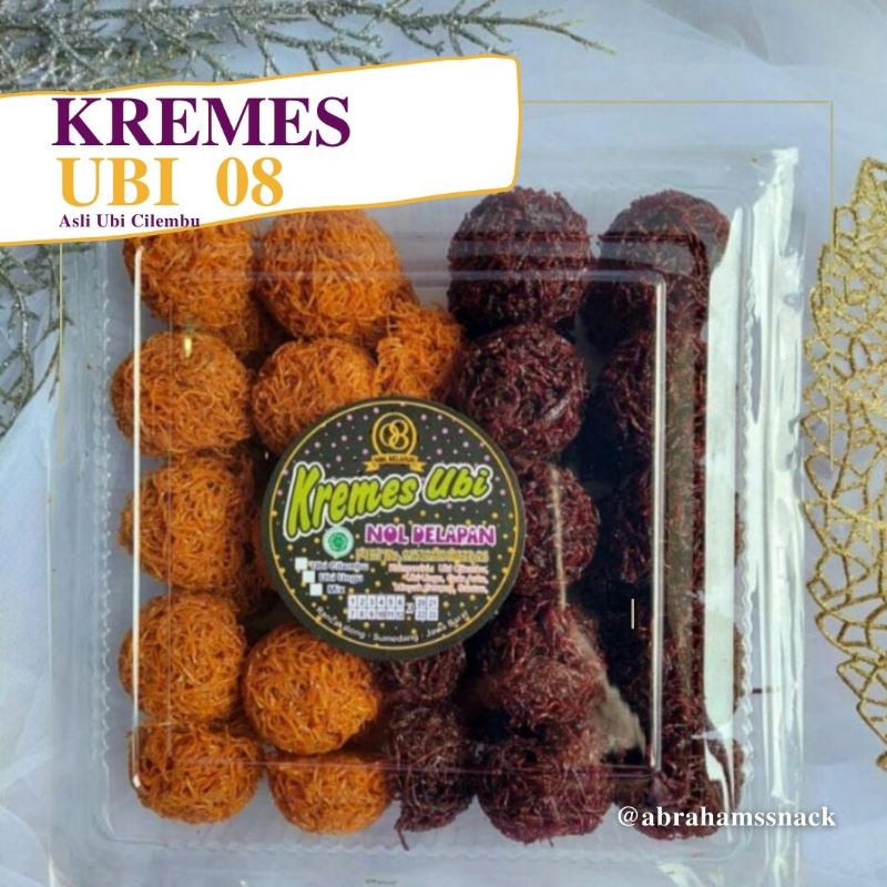 KREMES UBI MERK NOL DELAPAN / KREMES UBI CILEMBU 08