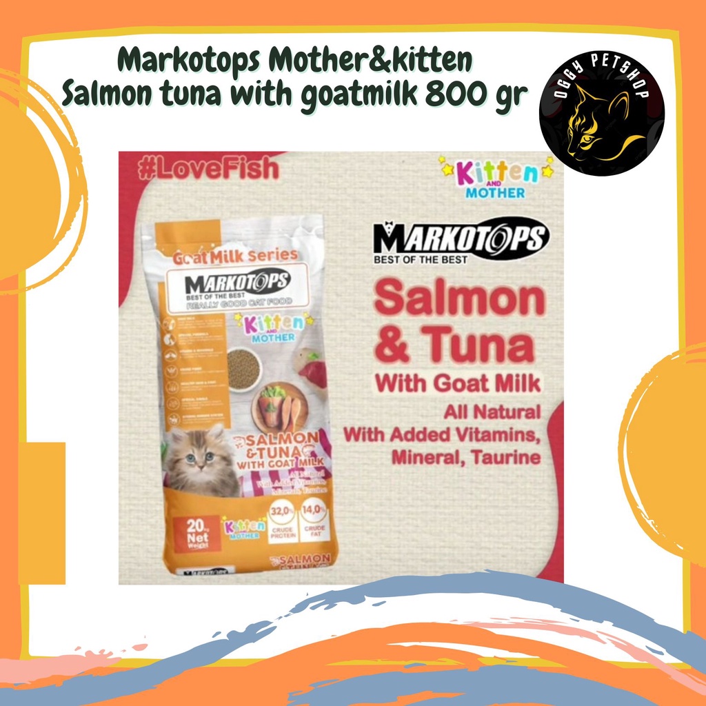 Makanan Kucing Markotops Kitten And Mother Dry Food 800gr