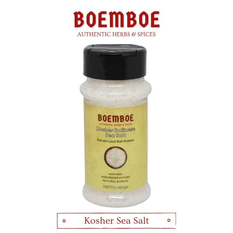 

Garam Kosher Laut Bali / Balinese Kosher Sea Salt BOEMBOE (100% Natural)