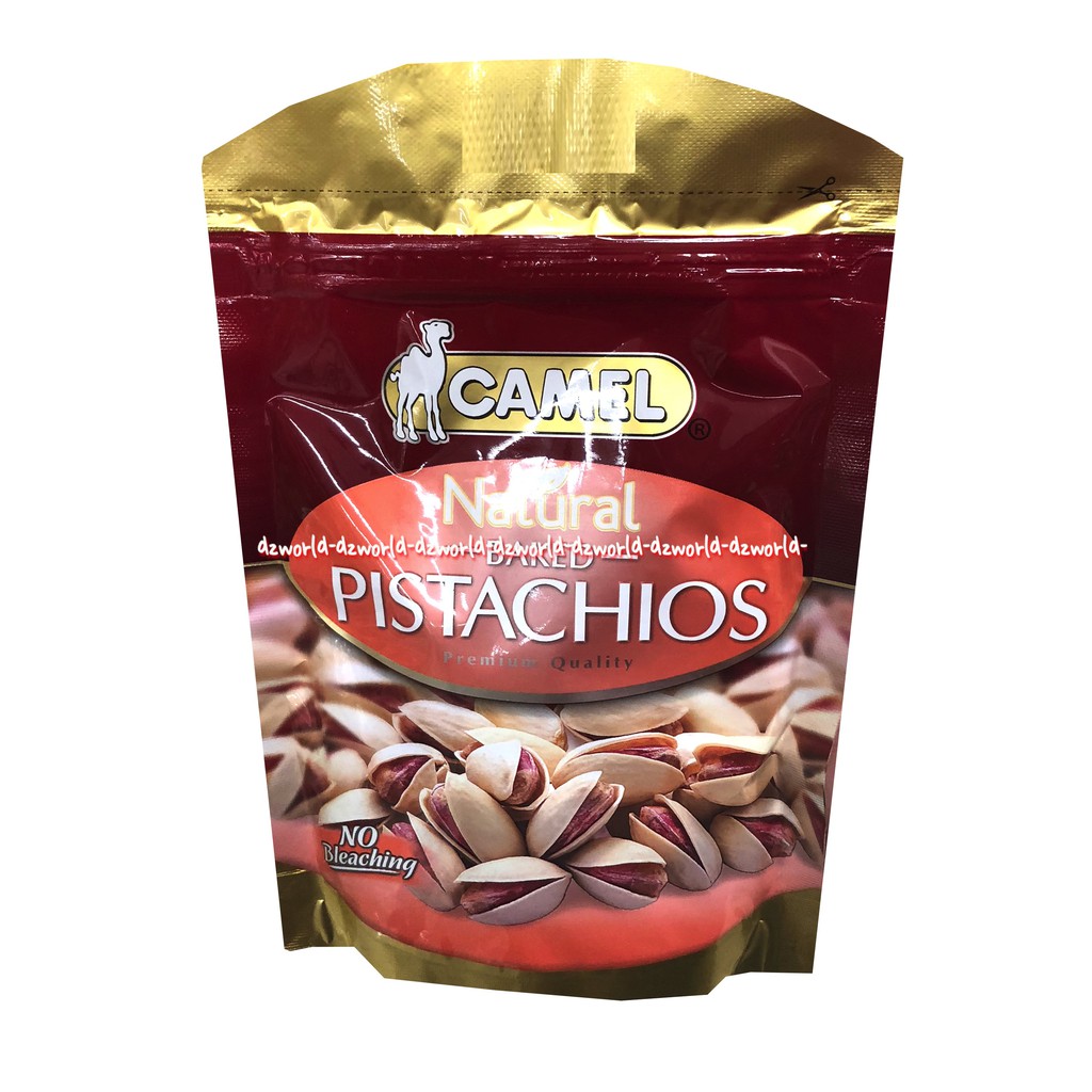 Camel Natural Pistachios 150gr Kacang Kamel Camels Pista Chios Peanut Nuts