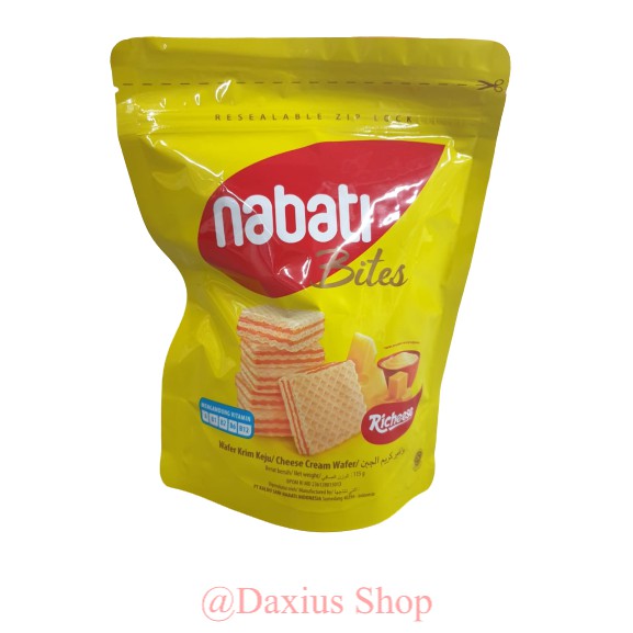 

Richeese Nabati Wafer Bite Pouch 115 gr