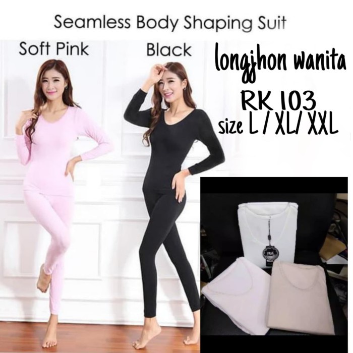 Longjhon wanita - baju musim dingin RK103 [murah]