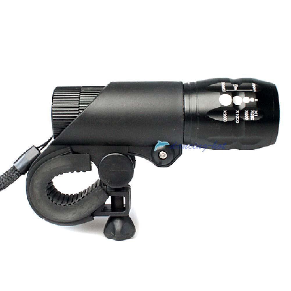 Lampu sepeda + bracket