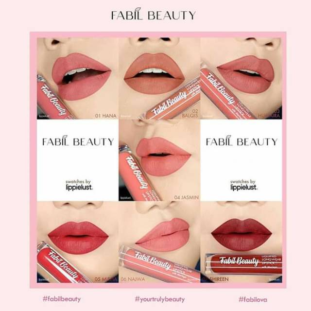 Fabil Beauty Lipstik multifungsi (Lipstik, Eyeshadow dan Blush-On)