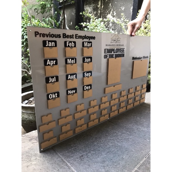 

Sign Best Employee of the year Papan Terbaik prestasi