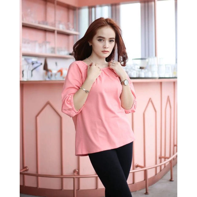 HP BASIC TOP - ATASAN KAOS WANITA POLOS