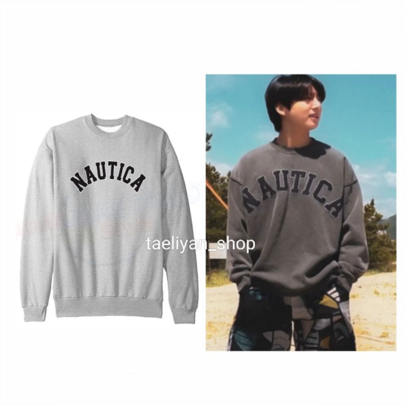 Sweater BTS Jungkook NAUTICA free gift