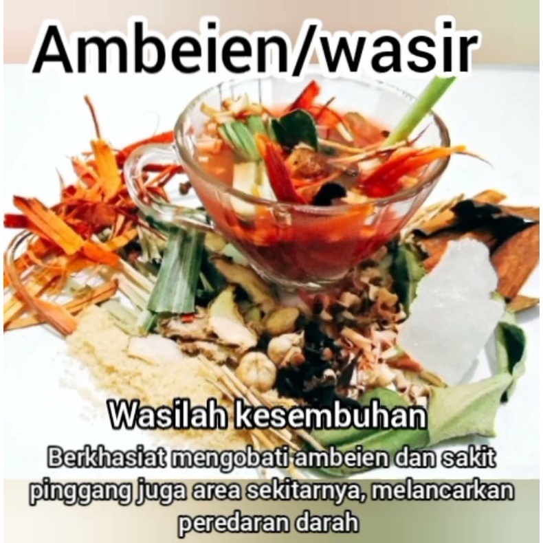 

ambeien/wasir ramuan Madura