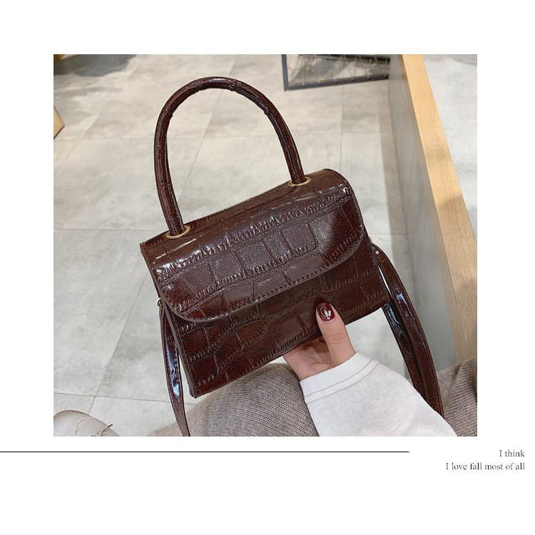 TAS MURAH - TAS SELEMPANG WANITA MIZU CROCO HANDLE + SELEMPANG BAG TAS SELEMPANG WANITA SHOULDER BAG MIZU-2