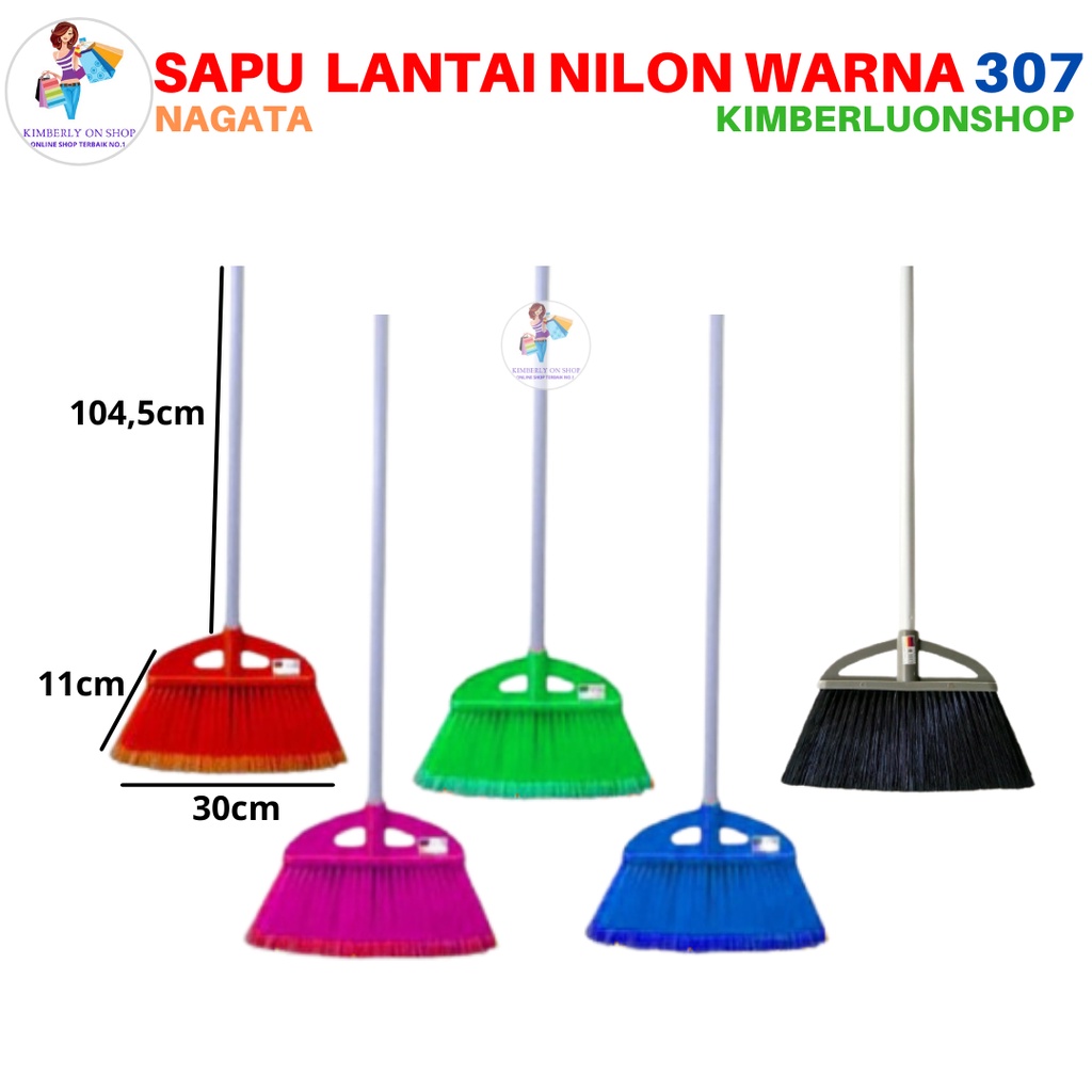 Sapu Nilon 307 Warna Nagata