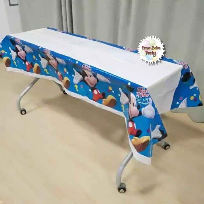 Table Cover / Taplak Meja Karakter Mickey Mouse