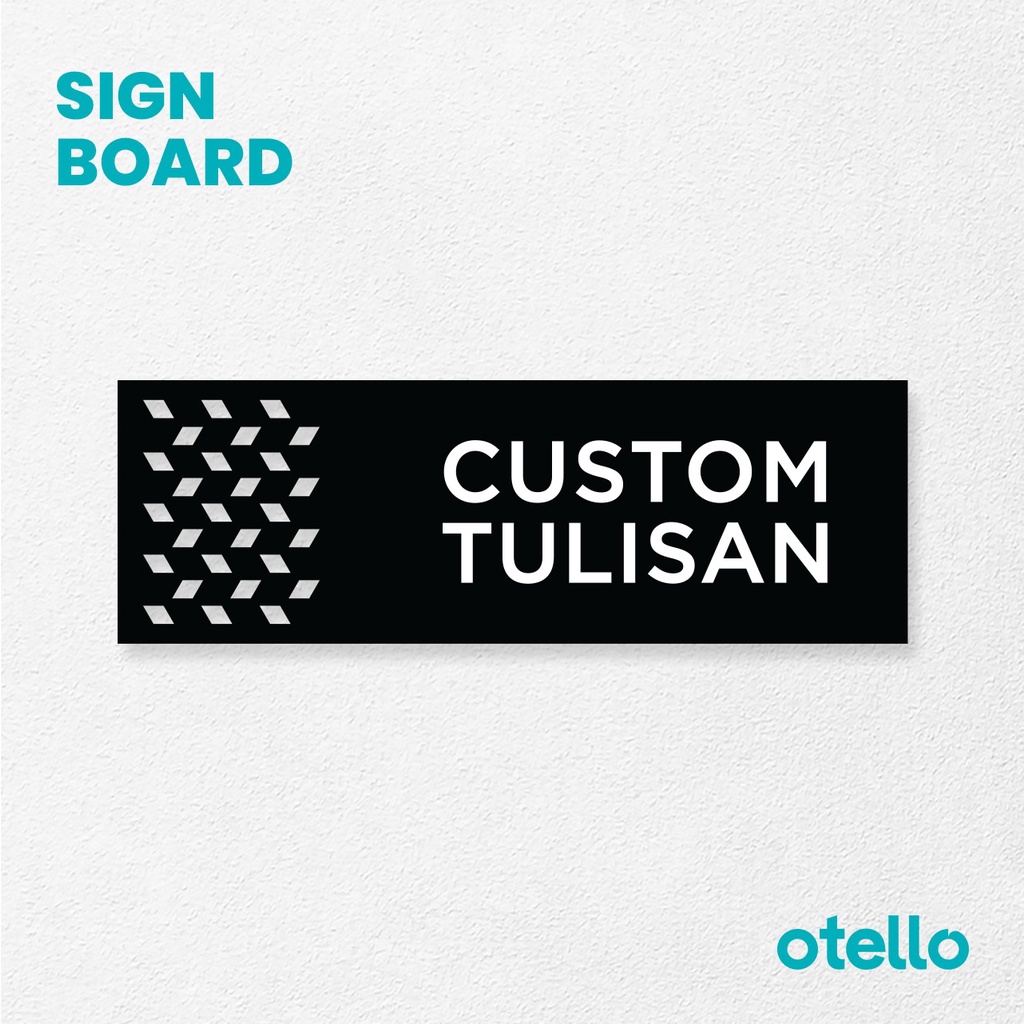 Sign Acrylic Custom Tulisan Akrilik Signage Board Print Nama Ruangan Dinding Pintu Papan Tempel Acrilic Print Label Dinding Pintu Kantor Restoran Petunjuk Toko Cafe