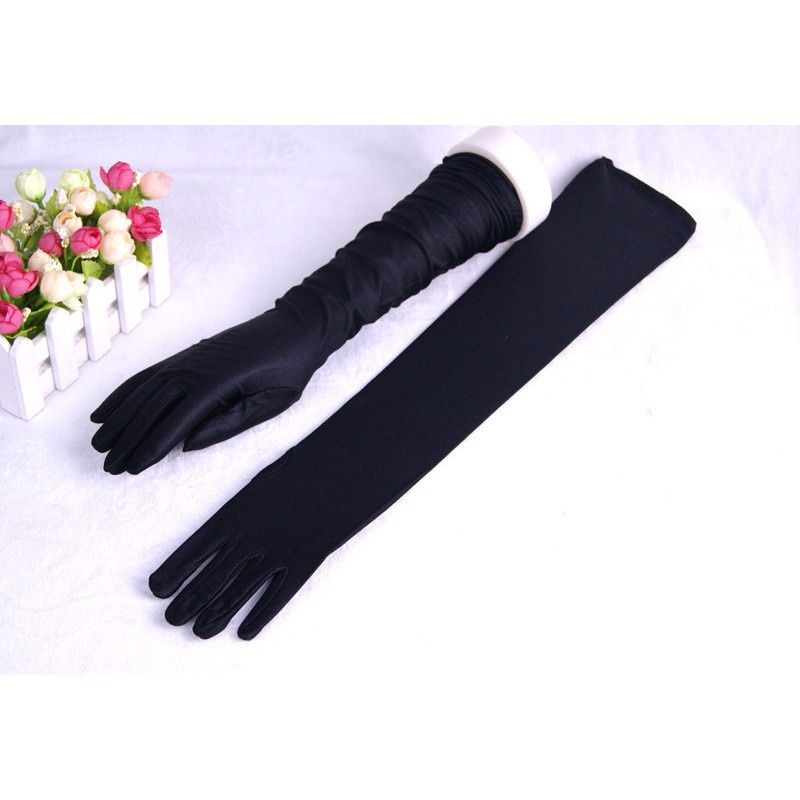 Sarung tangan panjang 50 cm wedding long gloves