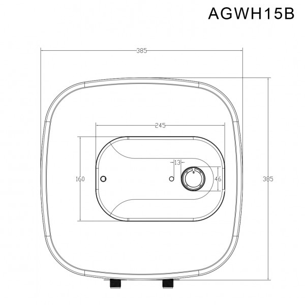 Azalea AGWH15G Water Heater / Mesin Pemanas Air