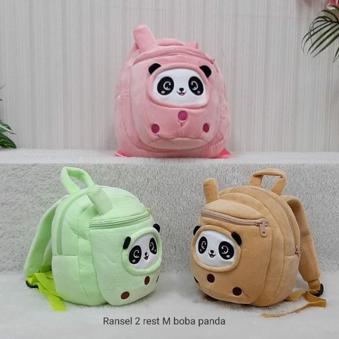 Ransel Boba Size M/bagpack Anak Boba/tas punggung Anak lucu/Tas Boba/Kado Tas Anak