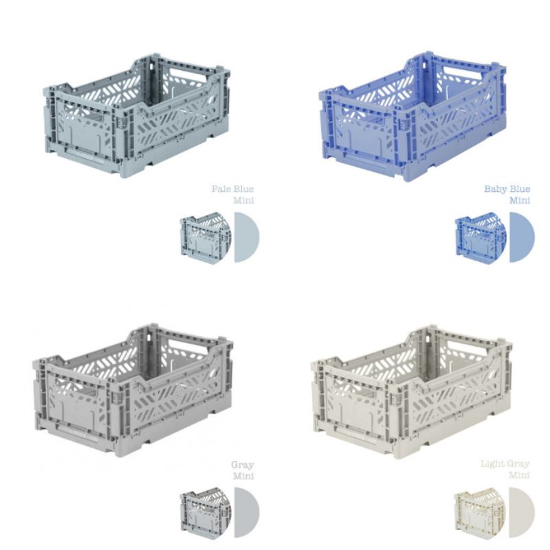 Aykasa Folding Crates Mini (Box/ kotak penyimpanan)