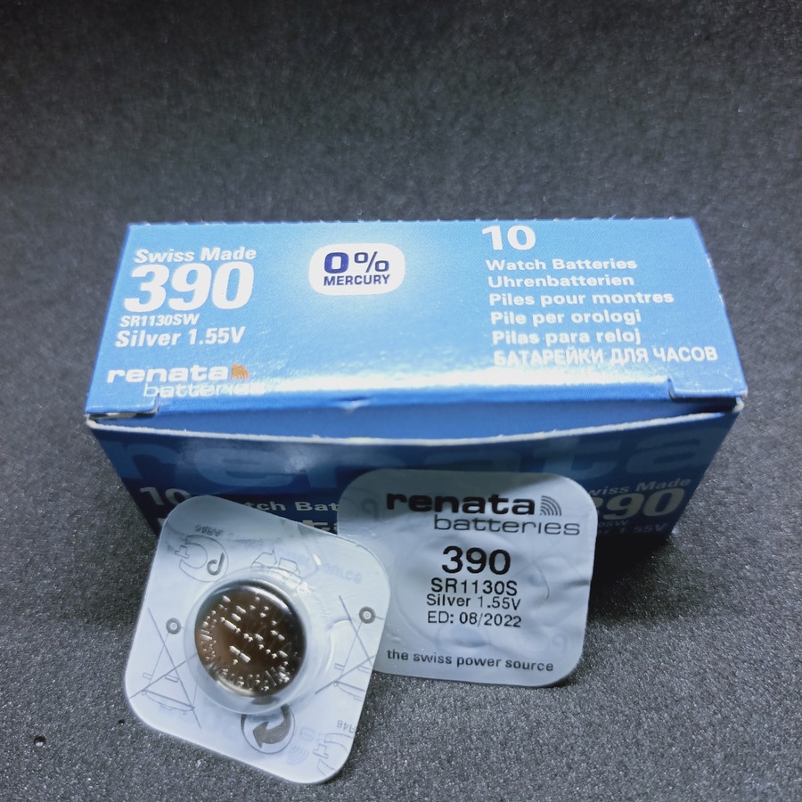 BATTERY RENATA SR 1130 SW / 390 / ORIGINAL BATRE JAM TANGAN SWATCH ORIGINAL