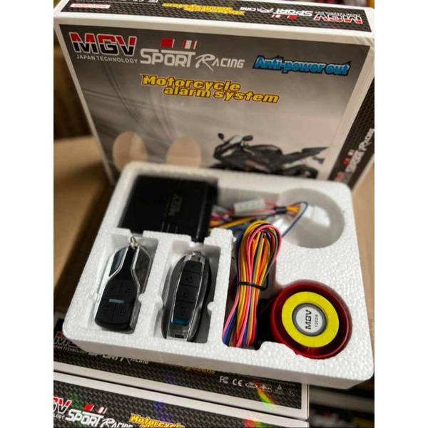 Alarm MGV Pengaman Motor Alarm Remote Motor Merk MGV Universal