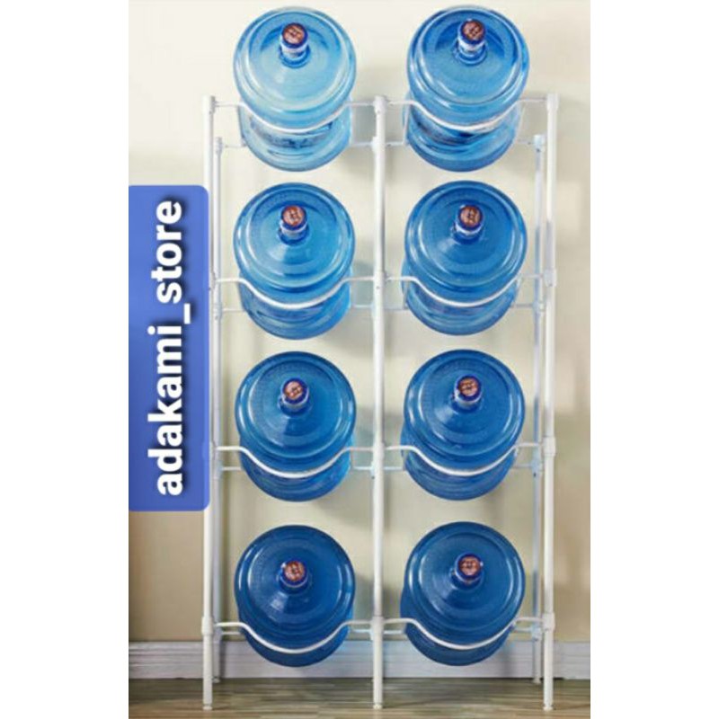 Rak galon 8 tingkat / Rak galon 8 susun / Rak galon Krisbow