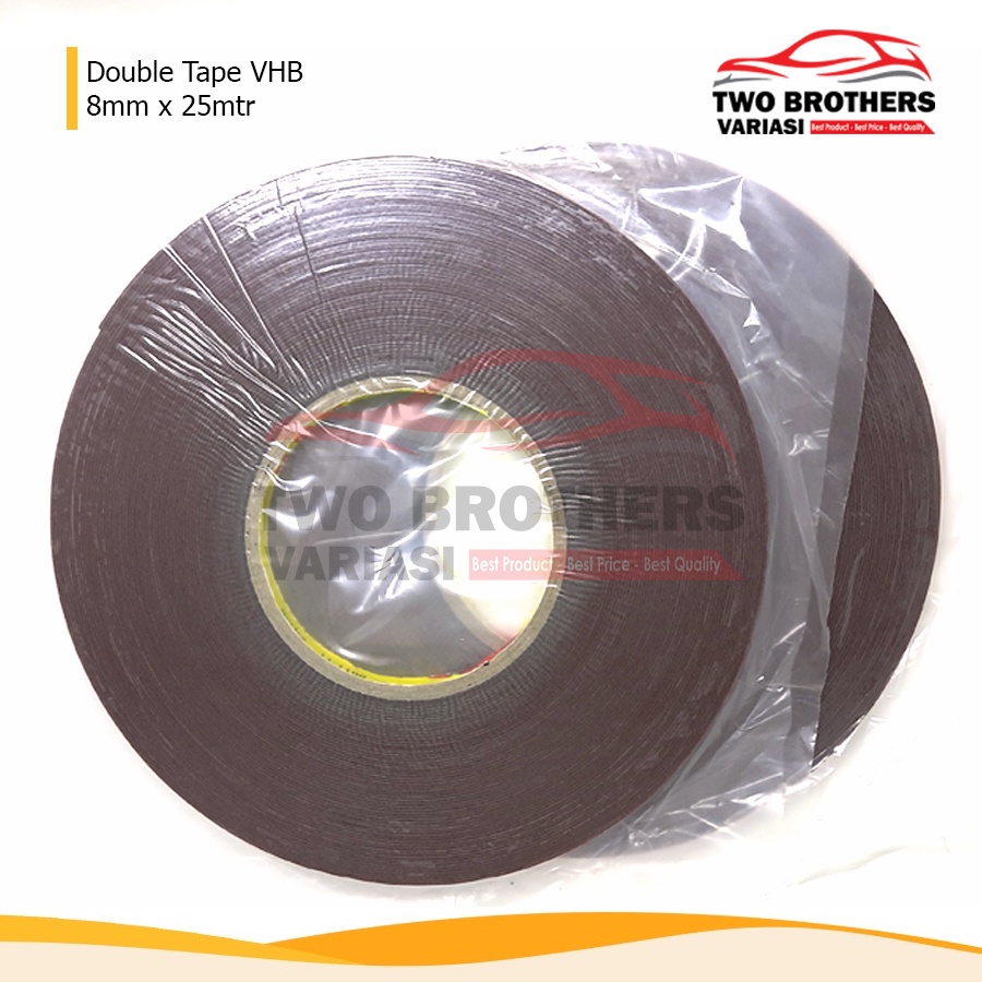 Double Tape Vhb 8mm x 25mtr Serupa 3M