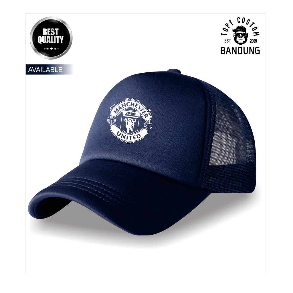 Topi Trucker MU Pria Wanita Topi Jaring Jala MU Trucker Cap Bisa Tulis Nama Bisa COD Gratis Masker Original High Premium Qualit