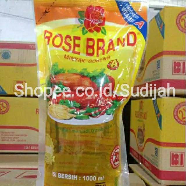 Minyak Goreng Rose Brand 1 Liter 1000 Ml 1 Karton Indonesia
