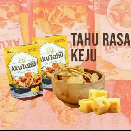 

Aku Tahu Chips Keju - 75gr