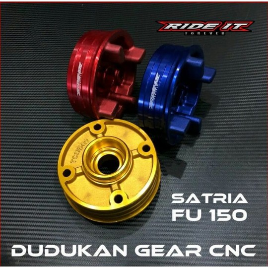 Dudukan Gear Cnc Ride It - Satria Fu - Smash Suzuki - Variasi Motor