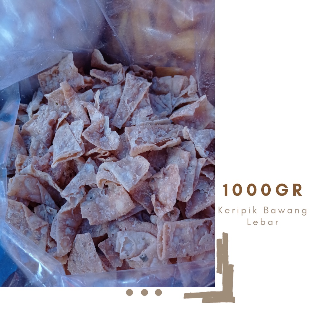 

Kerupuk Bawang 1000 gr