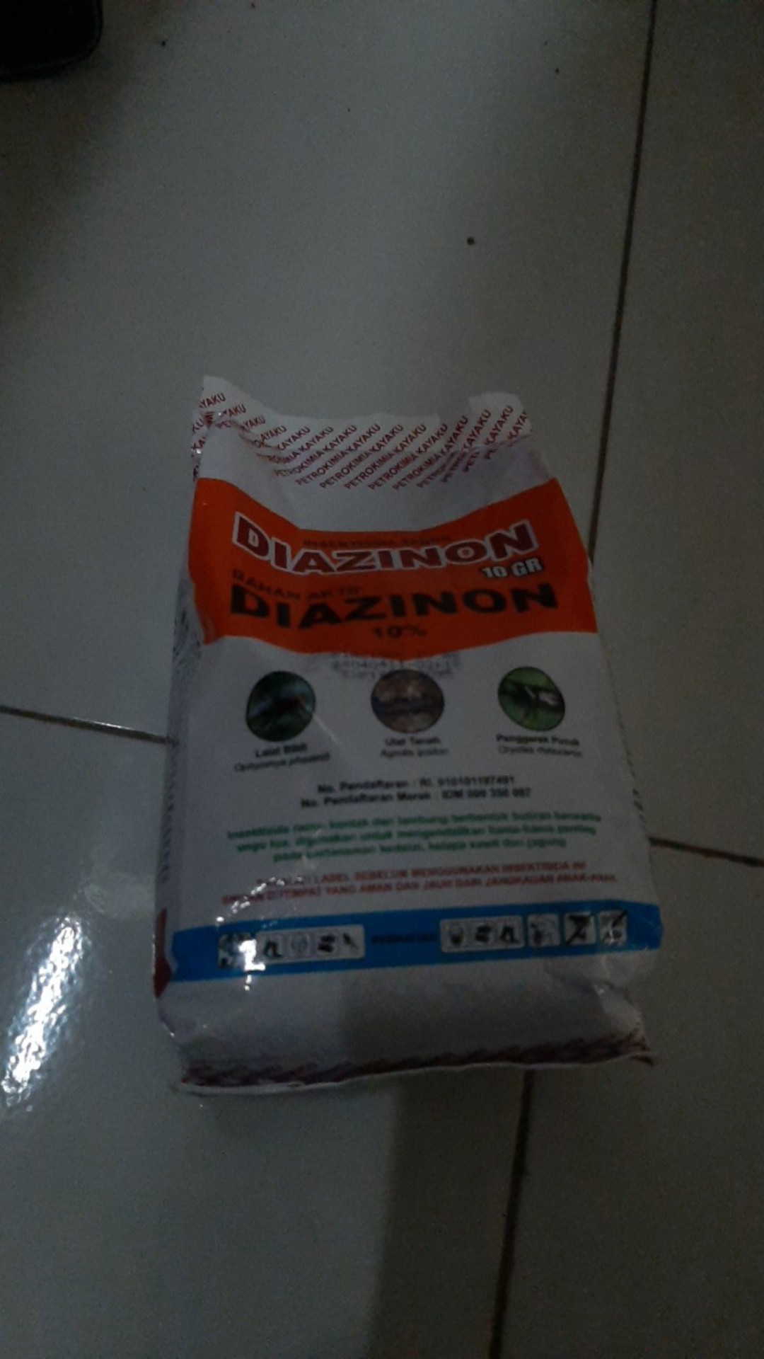 [insektisida Tabur] Diazinon 10 Gr Insektisida Pembasmi Hama Ulat Tanah Dan Lalat