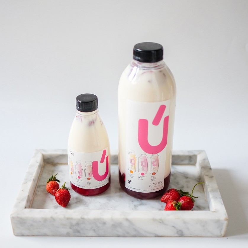 

PINKU - Hokkaido Milk Berry 1 Liter (1 Botol)