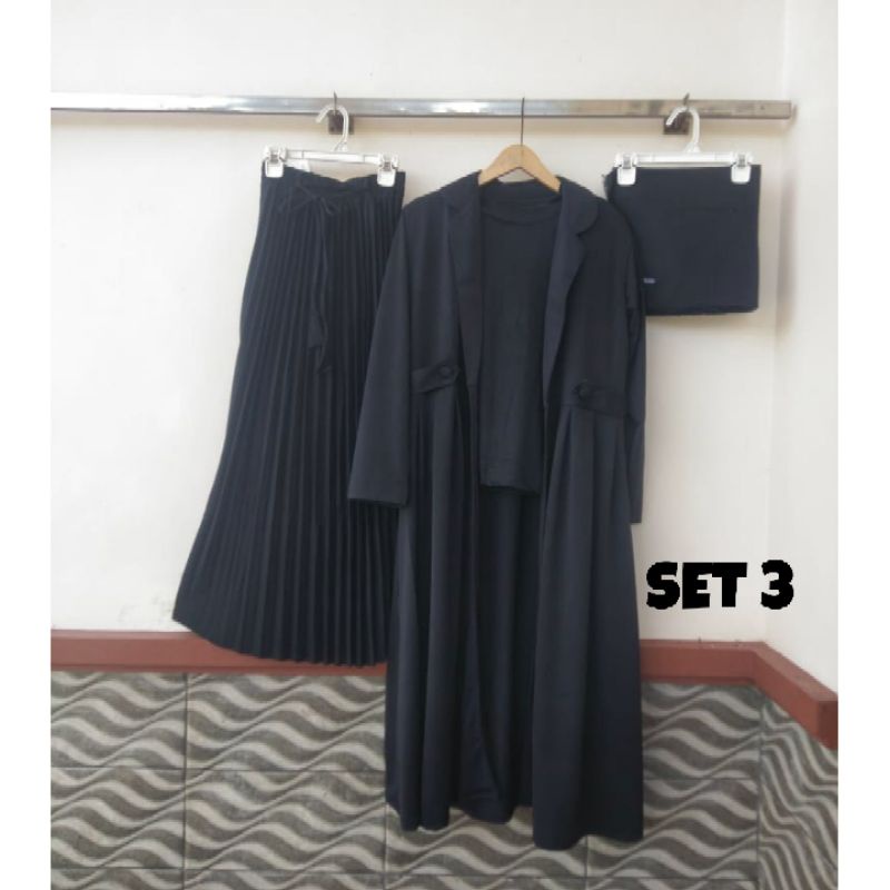 100% REALPICK SETELAN OUTER WAFFEL PREMIUM RIZQI COLLECTION