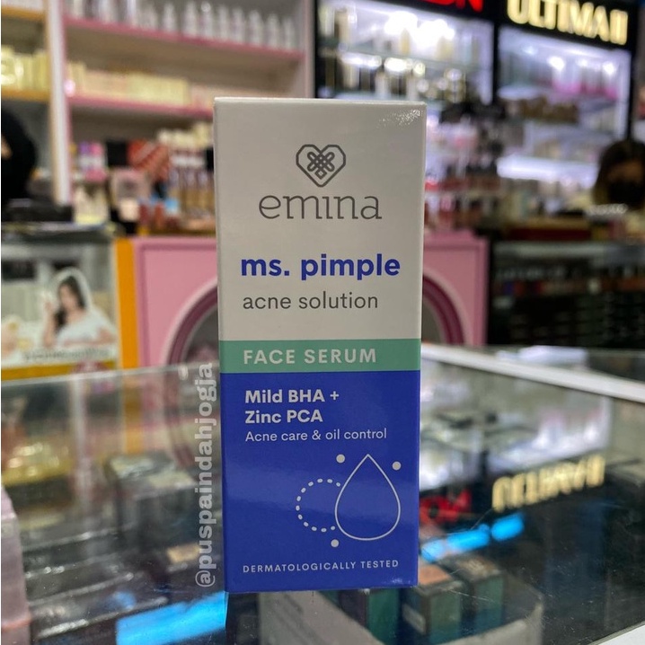 EMINA MS. PIMPLE ACNE SSOLUTION FACE SERUM 30ml