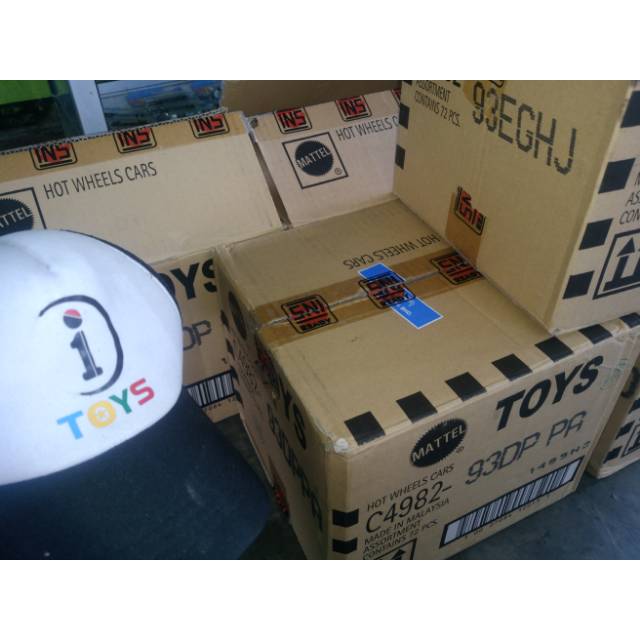 Grosir Hotwheels Mobil Mainan Original Mattel Dus Box isi 72 Random