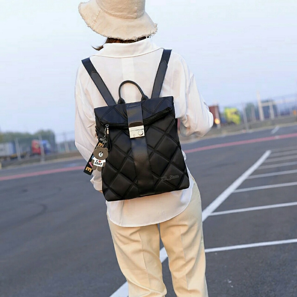 ST99_ Tas Ransel Backpack Terbaru - Tas Ransel Wanita Multifungsi - Tas Ransel Wanita Korean Style