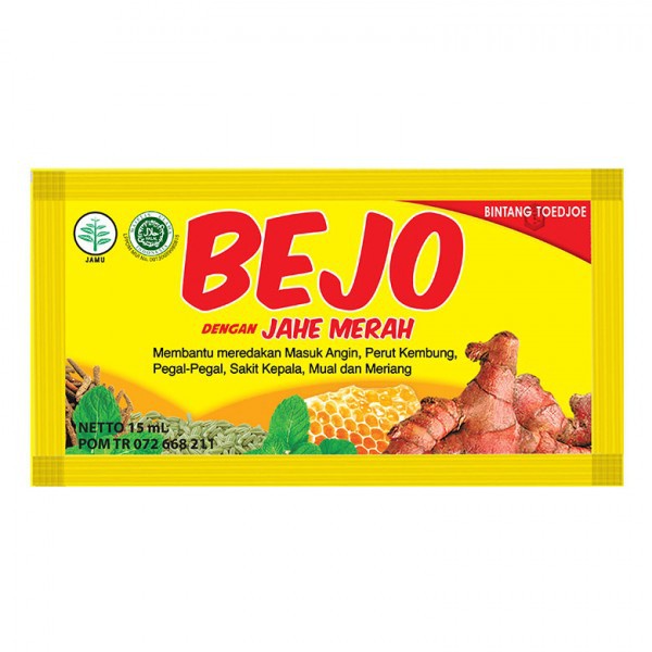 Bejo Jahe Merah / Jahe Merah Herbal / Bintang Toedjoe