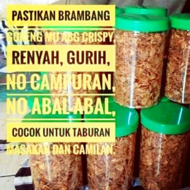 

Bawang goreng renyah
