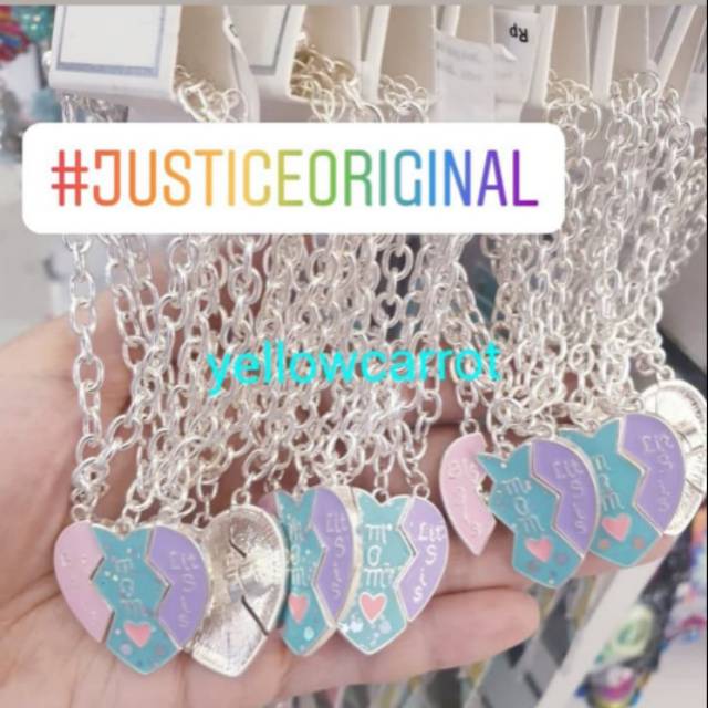 Gelang Anak Justice Original Gelang Family Heart Justice Original Gelang BFF