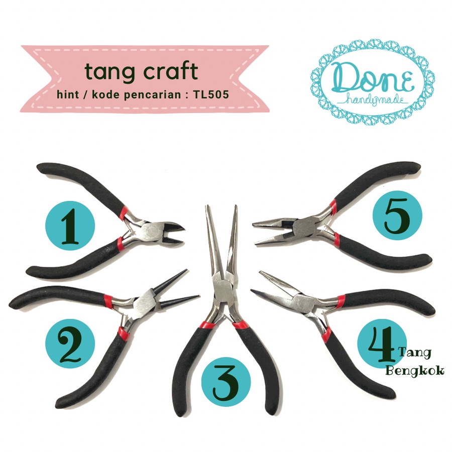 Done handymade tang craft tang kerajinan tangan craft tool TL505