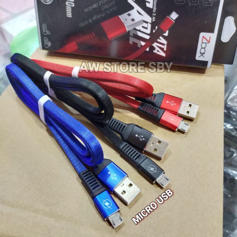 Kabel data micro usb Quick charge 2.4A Kabel micro Fast Charge Z-BOX KEROLLA