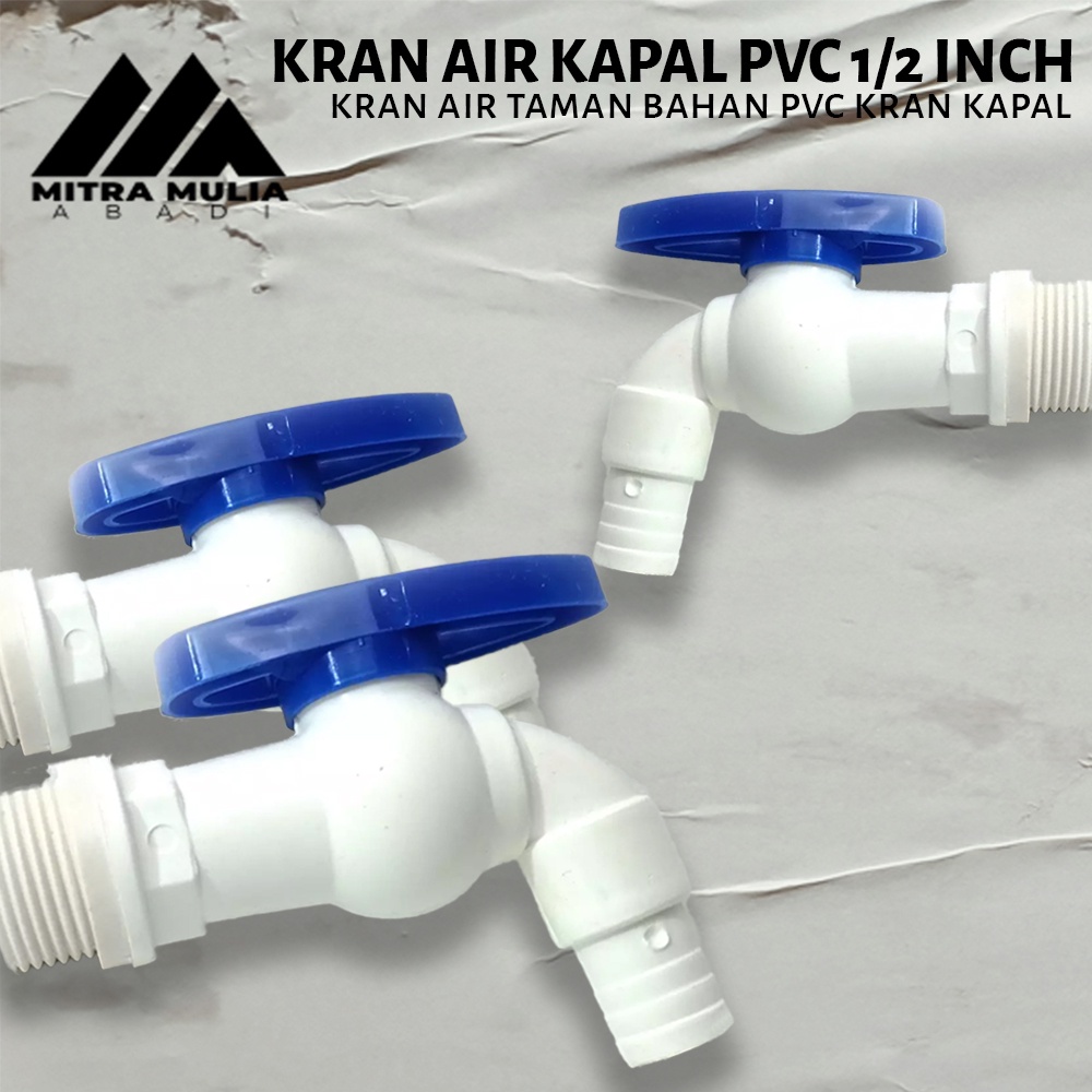 Kran Air Pvc 1/2 KERAN TAMAN TEMBOK