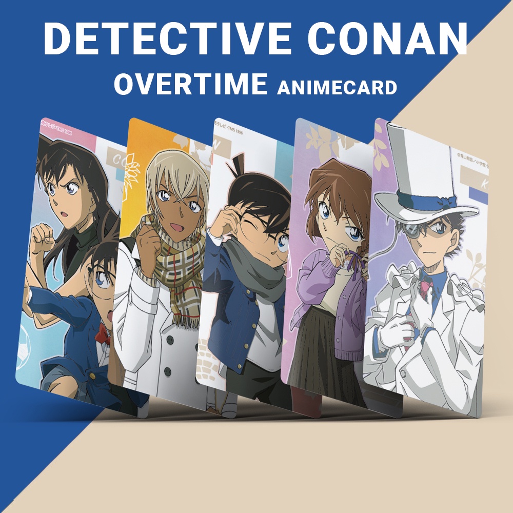 Jual Animecard Detective Conan Overtime Kartu Anime Photocard | Shopee ...