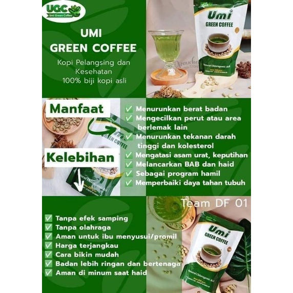 

Umi grenn coffee 250gr