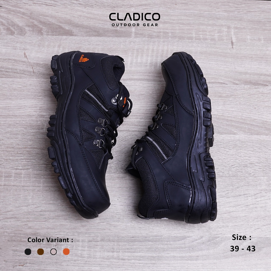 Sepatu Safety Boots Pria Kerja Lapangan Industri Pabrik Ujung Besi Cladico Roadster Low