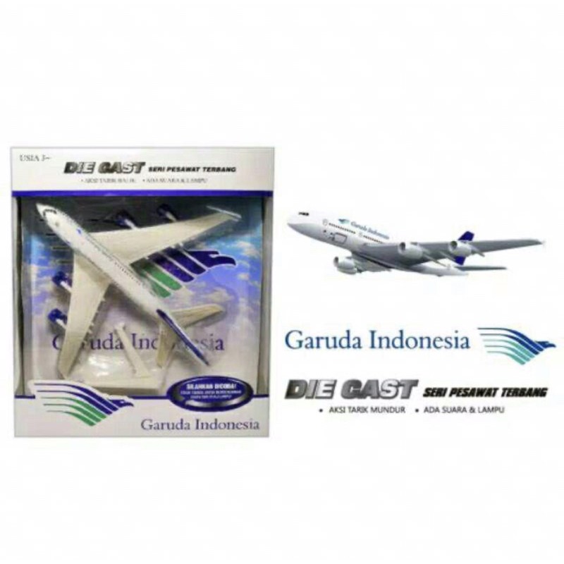 Diecast Miniature Pesawat Airbus A380-2
